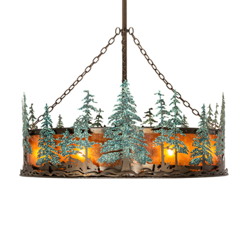 Tall Pines Downrod Ceiling Fan