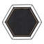 Latiffany Hexagon Mirror