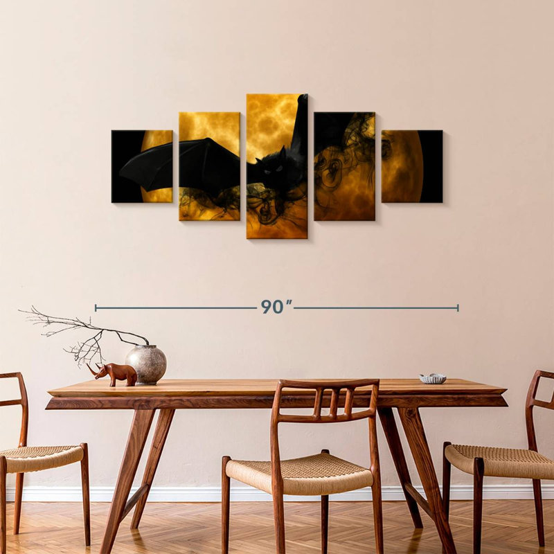 Demon Bat, 36" H x 80" W