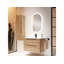 Meuble-lavabo mural simple 40 po avec comptoir en céramique Moncler-107382086