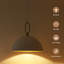 Grand luminaire suspendu surdimensionné industriel moderne en fer forgé à 1 lumière de 17,7 po / 19,7 po / 23,6 po Meghrig-1337720915-1282008097