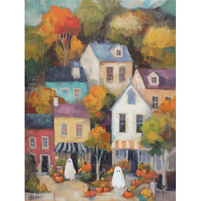 Art mural sur toile Harvest Village