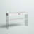 Allegonda Console Table with 1 Drawer and Glass Frame-1740289416