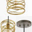 Luminaire suspendu géométrique à 1 lumière Chadwood-1713618540