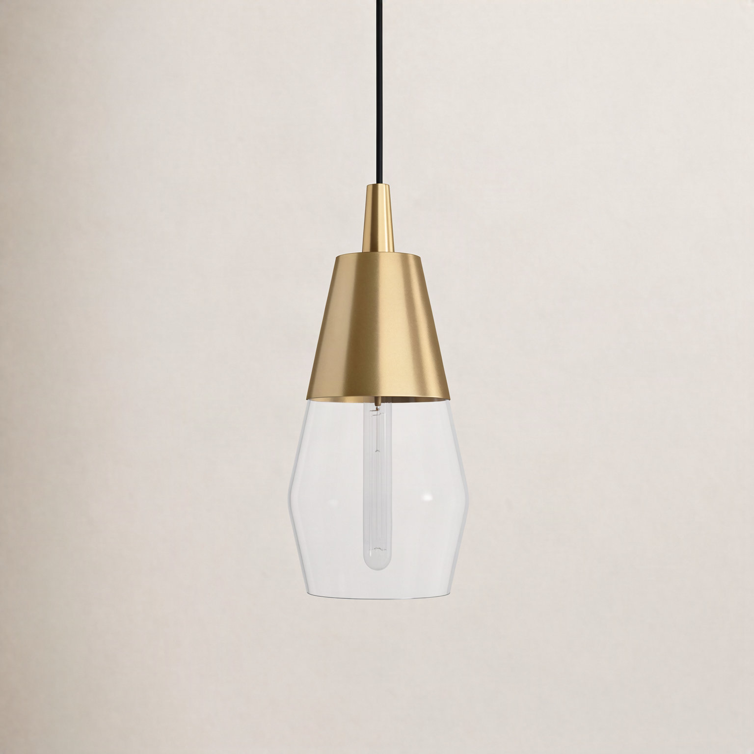 Seraphina Dimmable 1 - Light Pendant, Gold
