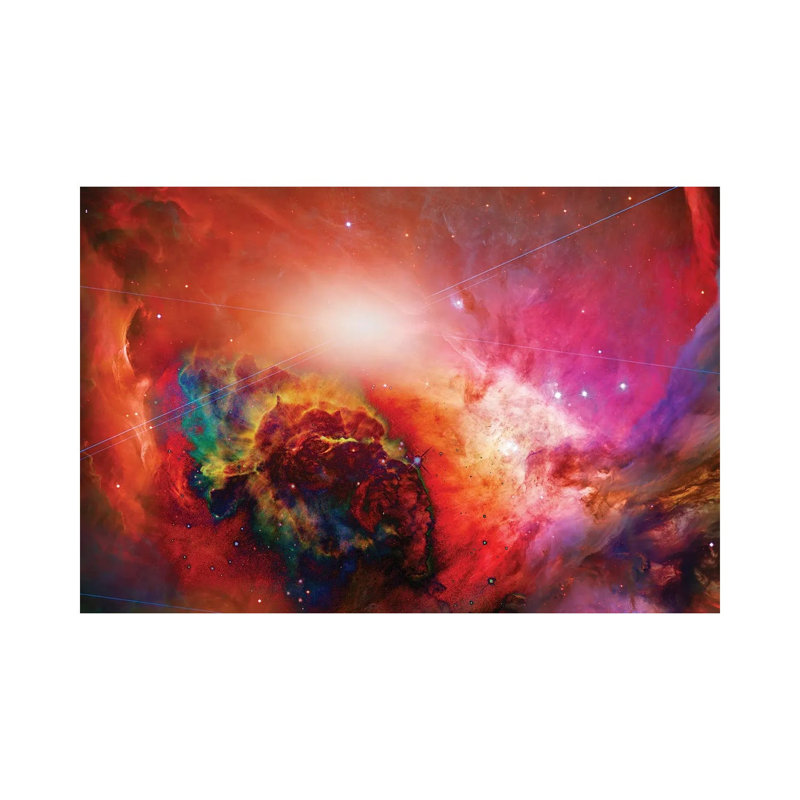 Galactic Space Elements Of This Image Furnished By Nasa by Bruce Rolff - Wrapped Canvas Print, 20.32 cm H x 30.48 cm W