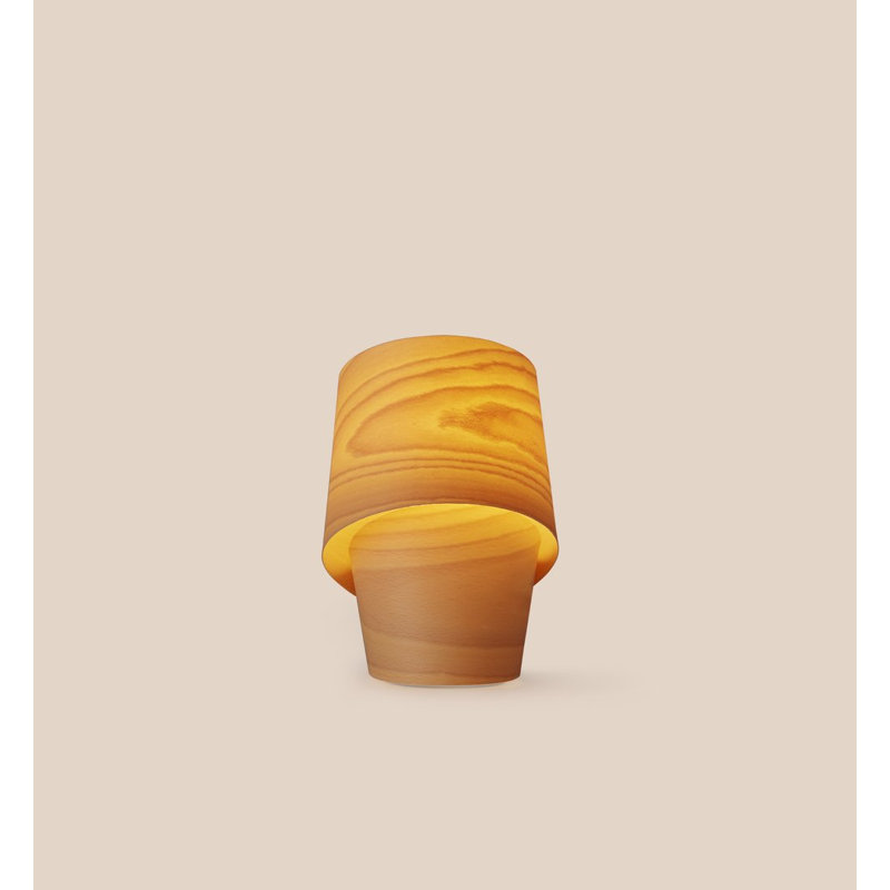 Tiny Table Lamp, Natural Beech