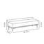 Banc de canapé triple en similicuir de salle à manger-801383168