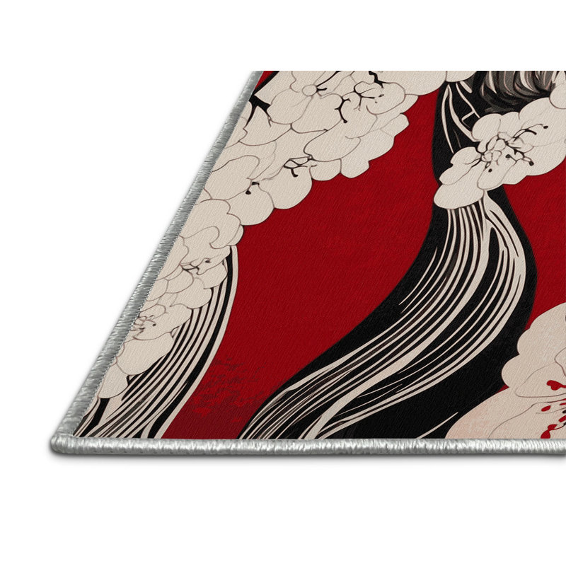 Tapis doré Sakura, Rectangle de 5 pi x 8 pi