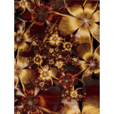 Whimsical R Hand Knotted Wool Area Rug in Yellow/Black/Red