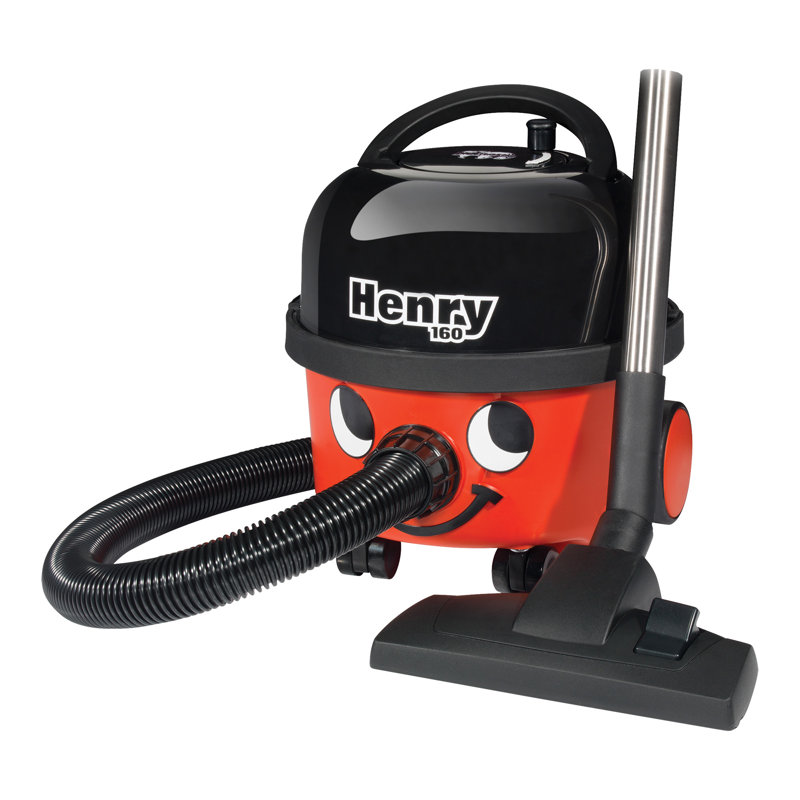 Henry Compact Cylinder Vacuum Cleaner, Red