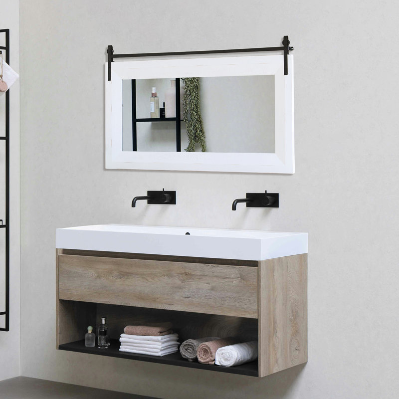 Miroir mural Kassian, 25 po x 40 po
