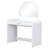 39" Makeup Vanity Table With Mirror Touch Screen Lighted Mirror, Dressing Table With Drawer For Bedroom