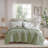 3- Piece Full/Queen Print Quilt Set