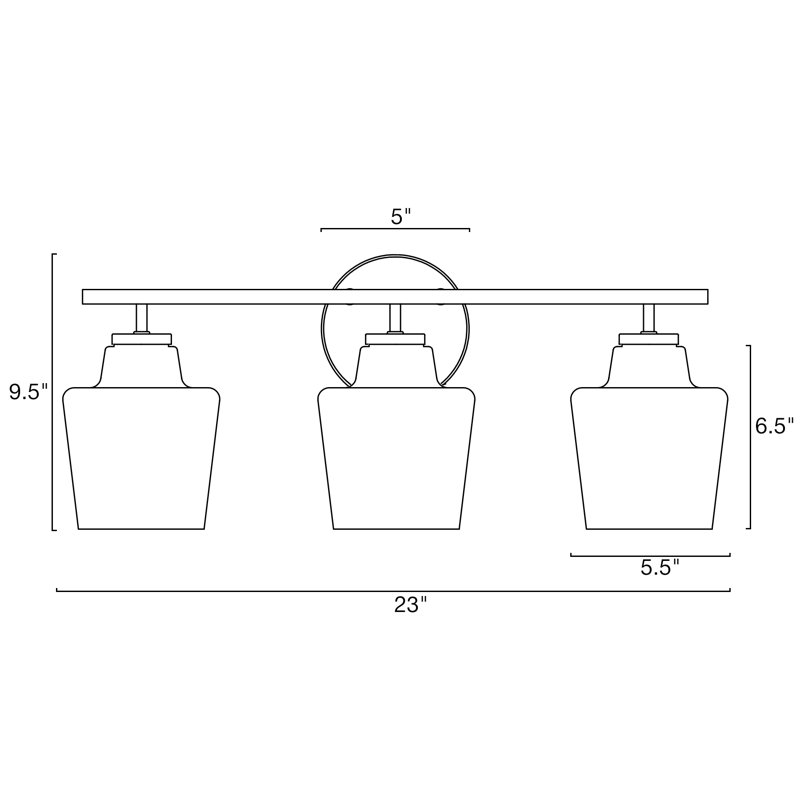Altesa 3 - Light Dimmable Vanity Light