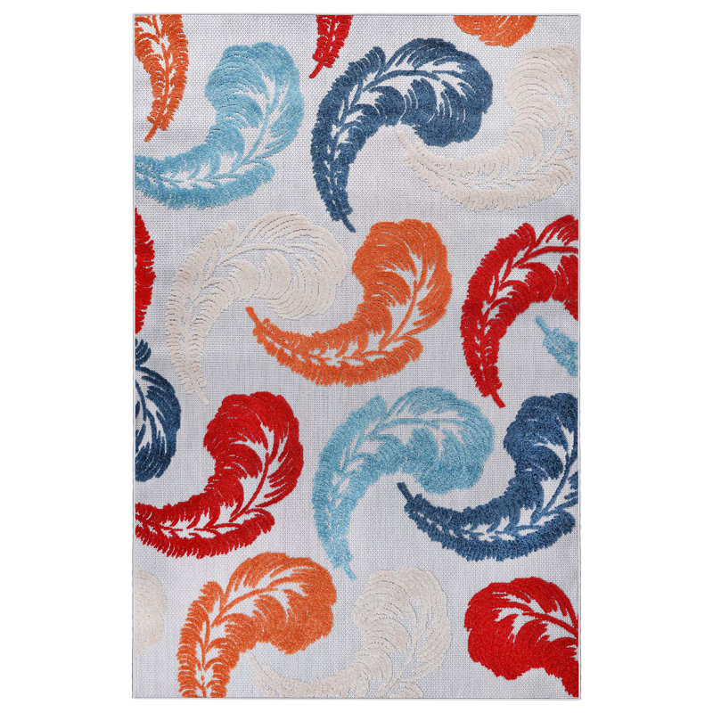 Tapis bohémien Feather, Rectangle 8 pi x 10 pi