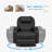 360° Swivel Rocking Recliner Chair with 8-Point Massage, Manual Reclining, Adjustable Headrest, Cup Holders & Side Pockets-419676668