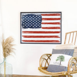 American Flag Framed
