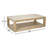 Adamson Solid and Manufactured Wood Coffee Table