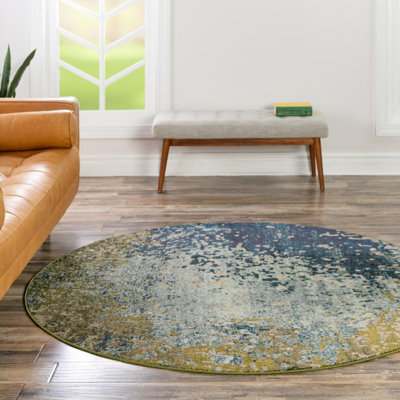 Rizer Washable Abstract Indoor Rug
