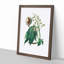 European Horse-chestnut Tree Illustration - Picture Frame Painting Print-55535997-55535993