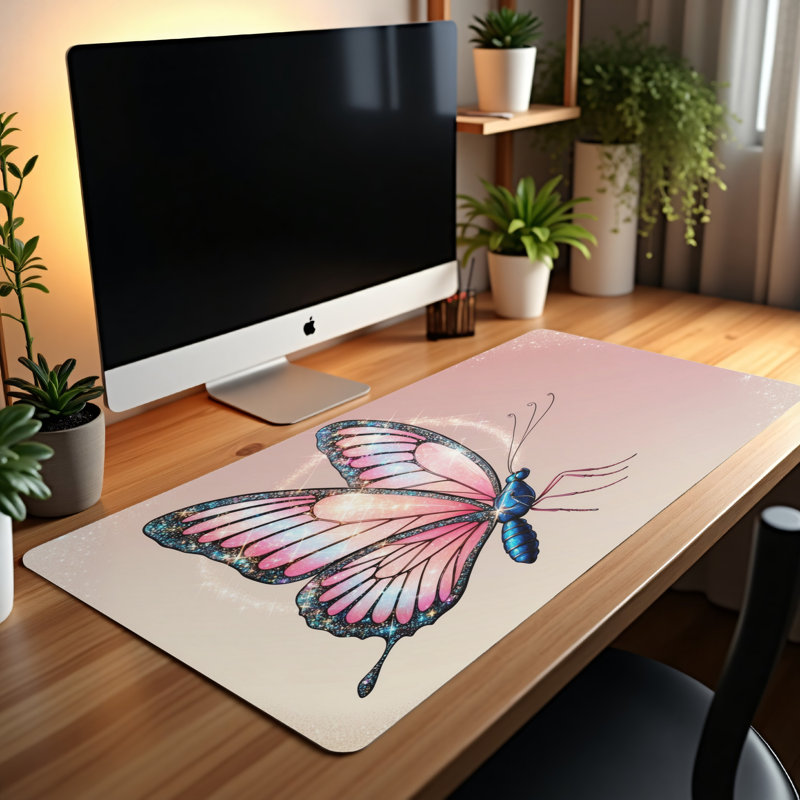 Polyester Desk Pad, 31.5x15.5