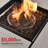 Harbin 7-Person Wicker/Rattan Patio Conversation Set With Cushions With Fire Pit-1683294844