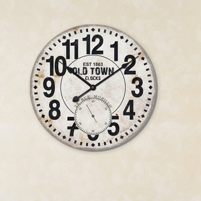 Cannonade MDF Wall Clock