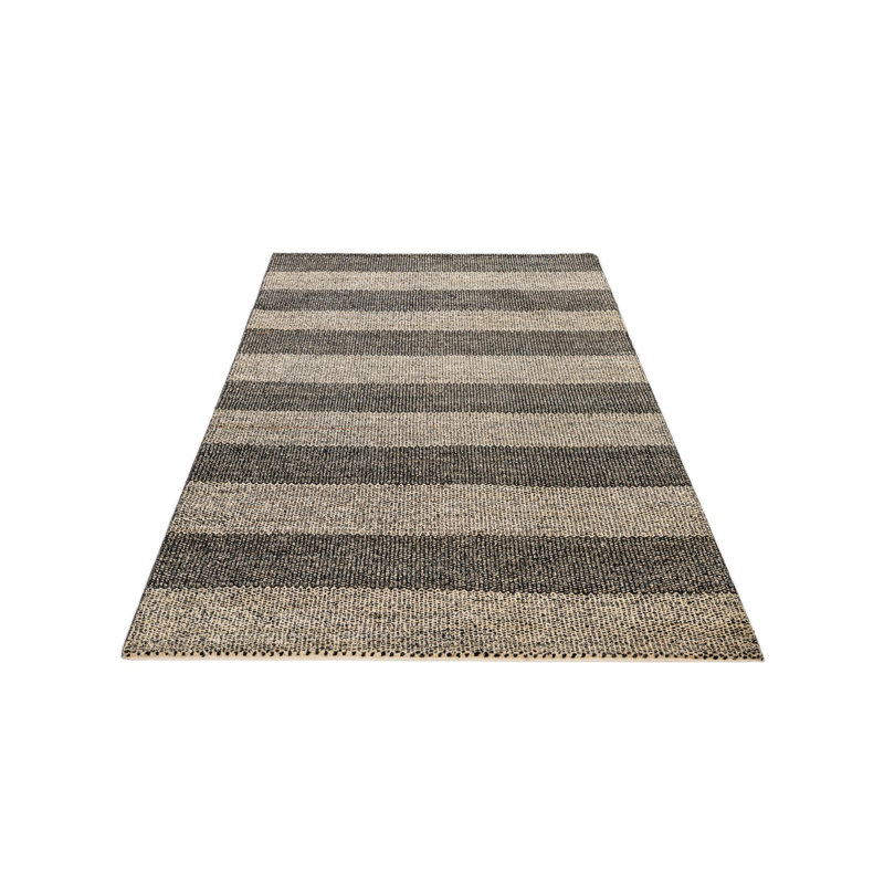 Tapis noir et blanc Neff