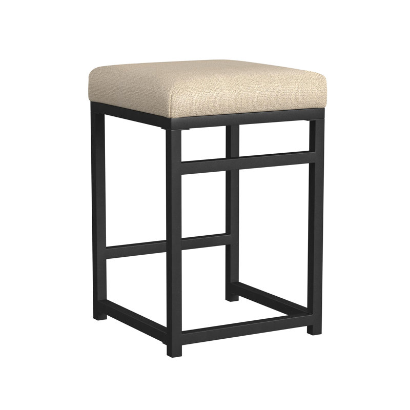 Tabouret de comptoir de 24 po Junad, Brun clair