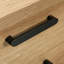 Classeur latéral brun avec rangement pratique, mouvement de tiroir en douceur, serrure et configuration simple à verrou en T pour les espaces de bureau, solution de rangement, fonctionnement, assemblage à la maison