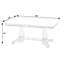 Danielle Rectangular Marble Dining Table