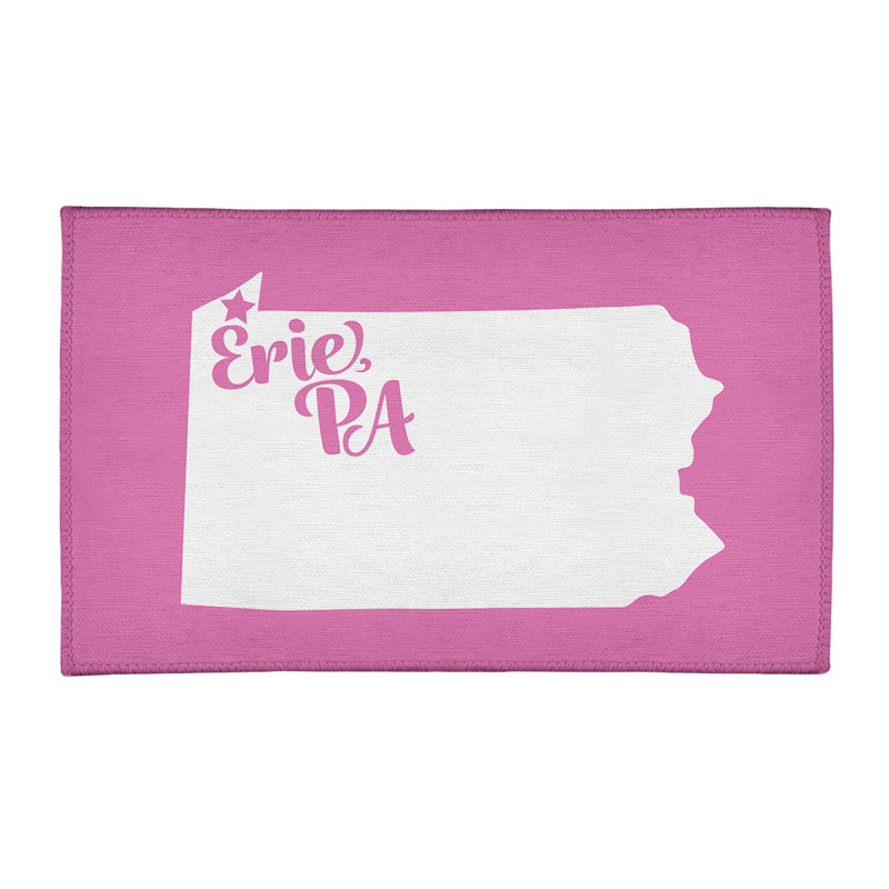 Tapis en poly-chenille erie pennsylvanie, Rectangle 2 pi x 3 pi