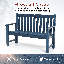Banc d'extérieur imperméable 49 po-470832043