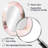 Pink Delicate Abstract Marble III - Modern Oval Wall Mirror-96473842