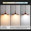 Luminaire suspendu moderne en bois imprimé Mid-Century