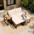 5 Piece Sectional Seating Group with Cushions