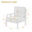 Ensemble de chaises d'extérieur en teck avec coussins Louque-651570814-651251286
