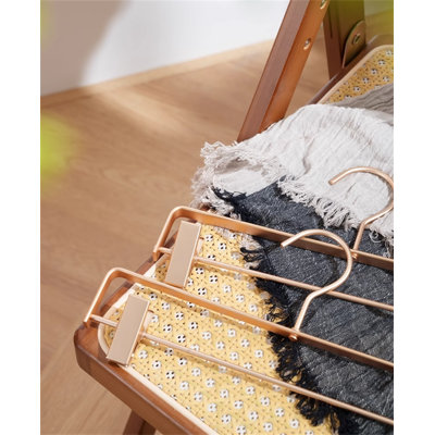 Cintre pour pantalons en alliage d'aluminium