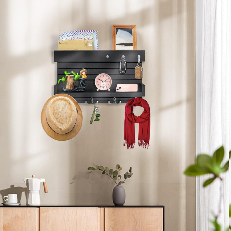 Solid Wood Wall Organizer
