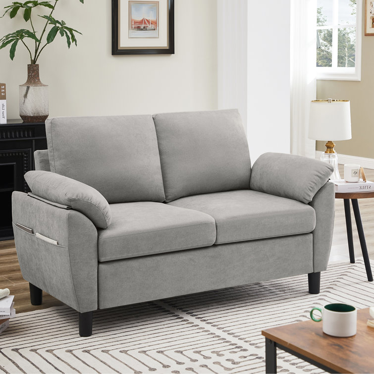 Jeronimas Fabric 59.06'' Reception Loveseat