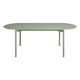 Comeuppance 82'' Metal Outdoor Dining Table