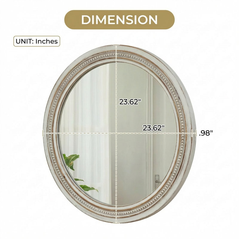 Miroir mural Vintage