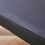 Pieds de table à langer noirs en métal argenté, banc de canapé, chaise de salle à manger, convient au salon de chambre, au rangement