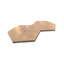 Marbre hexagonal, marbre naturel, pour le mur et le sol, carrelage en marbre poli, pierre naturelle-110929595