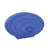 Kymya Radiant Blue Ribbed Ceramic Vase