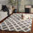 Arsheq Shag Performance Geometric Rug-1970958734