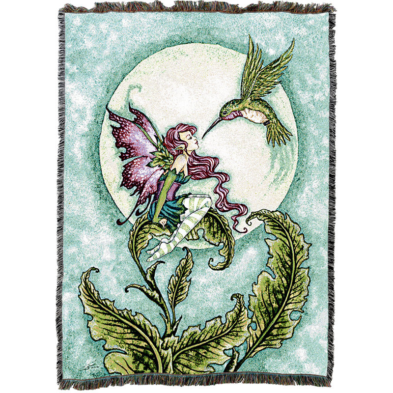 Couverture Pure Country Weavers Fliring Fairy and Hummingbird par Amy Brown