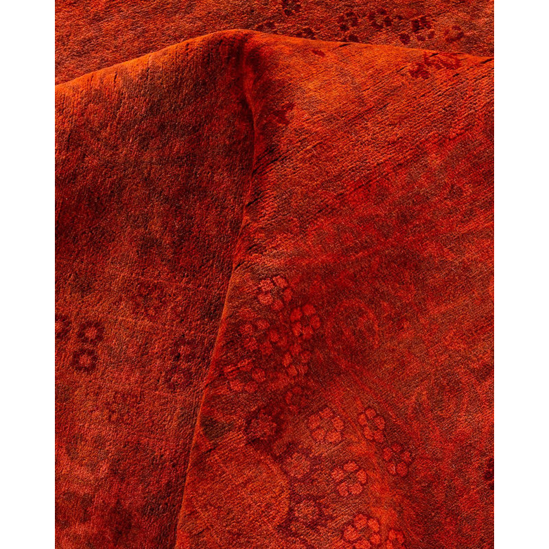 Darlean One-of-a-Kind 8' 1" X 10' 7" Hand Knotted Area Rug