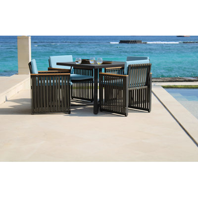 Horizon Outdoor 5 - Piece Dining Set with Cushions